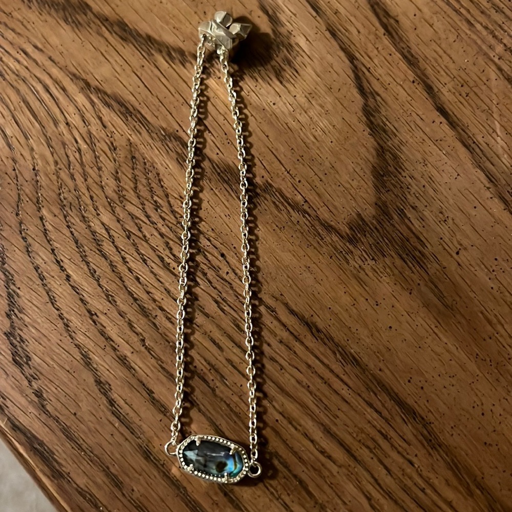 Kendra Scott abalone stone bracelet